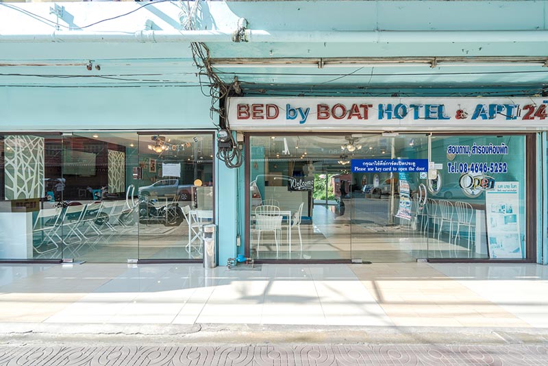 เบด บาย โบ๊ท โฮเต็ล แอนด์ อพาร์ตเมนท์ Bed By Boat Hotel And Apartment